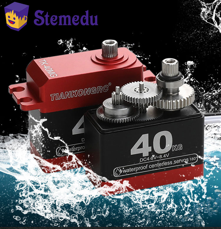 Rc Helicopter Motor - Waterproof Digital 40kg Metal Coreless Motor