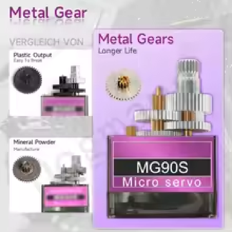 MG90S Metal Gear Servo 9g SG90 - Rc Helicopter Motor 评论和价格