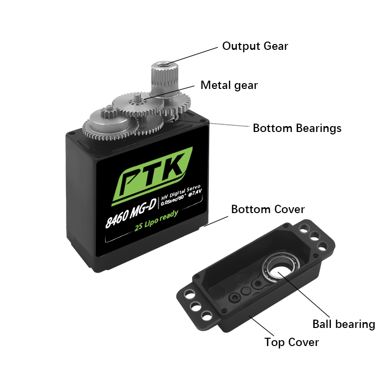 PTK 8460 MG-D9gDigital servo M - Rc Helicopter Motor 评论和价格