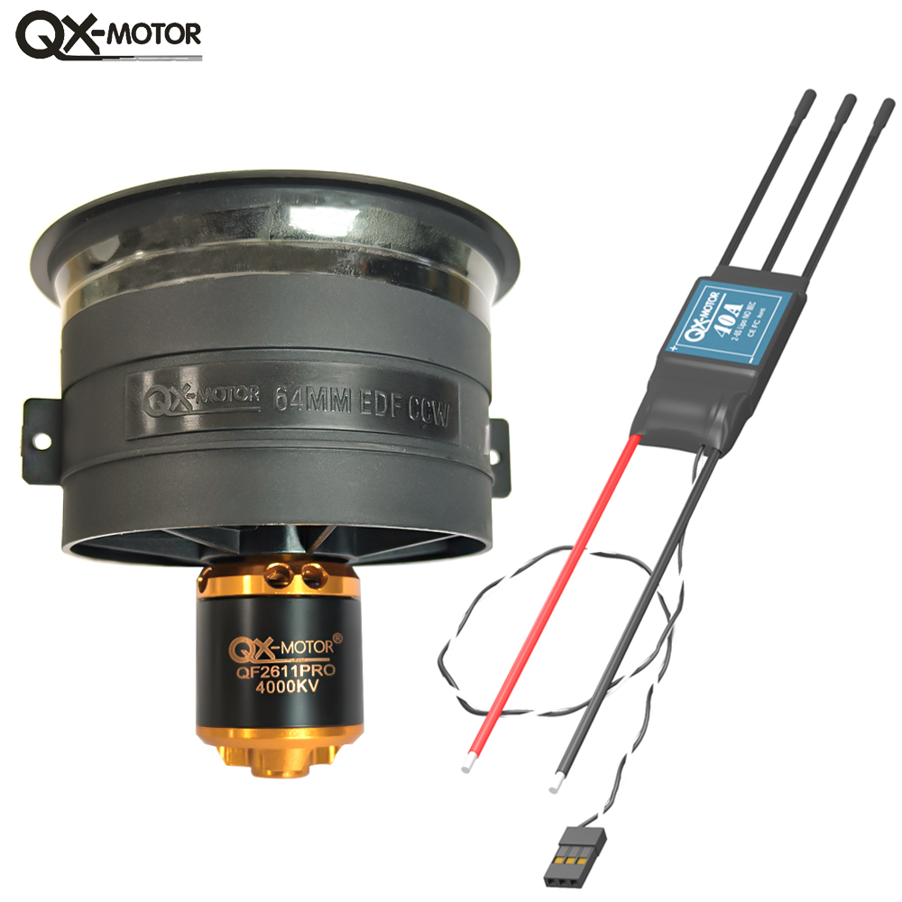 QX-MOTOR 5 Blades 64mm EDF Duc - Rc Helicopter Blade 评论和价格