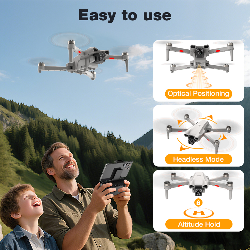NEW Hot L017 Pro Drone Brushle - Rc Helicopter Case 评论和价格