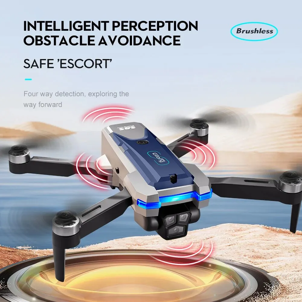 S8S GPS Drone 5G Wifi 8K HD Du - Rc Helicopter Case 评论和价格